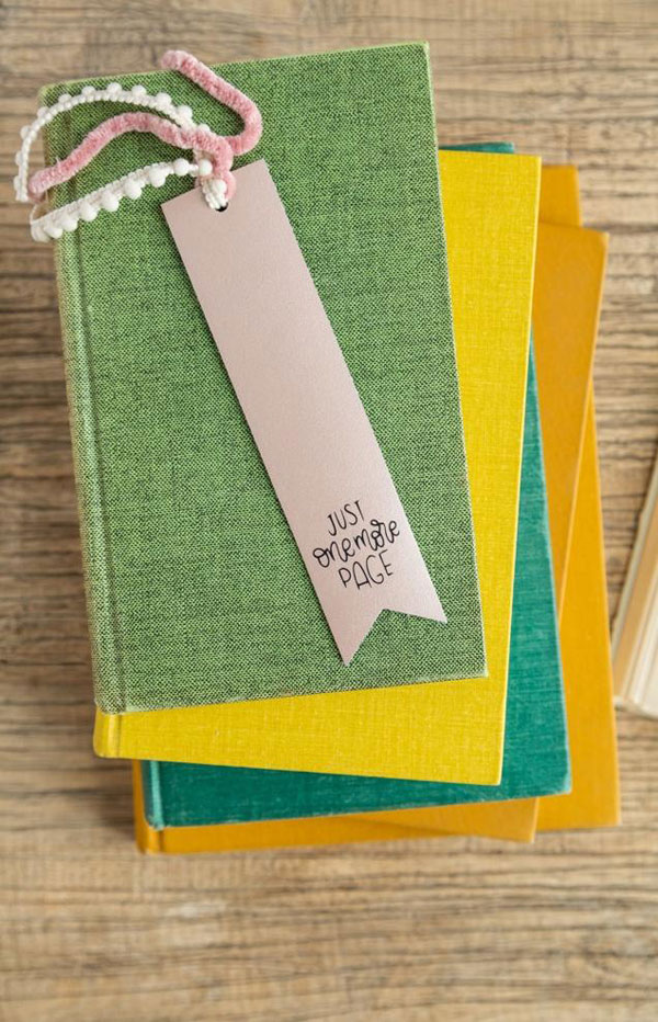 Leather Crafts To Make With Your Cricut, How To Make Faux Leather Bookmarks