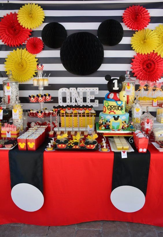 Mickey Mouse Party Ideas - Two Sisters