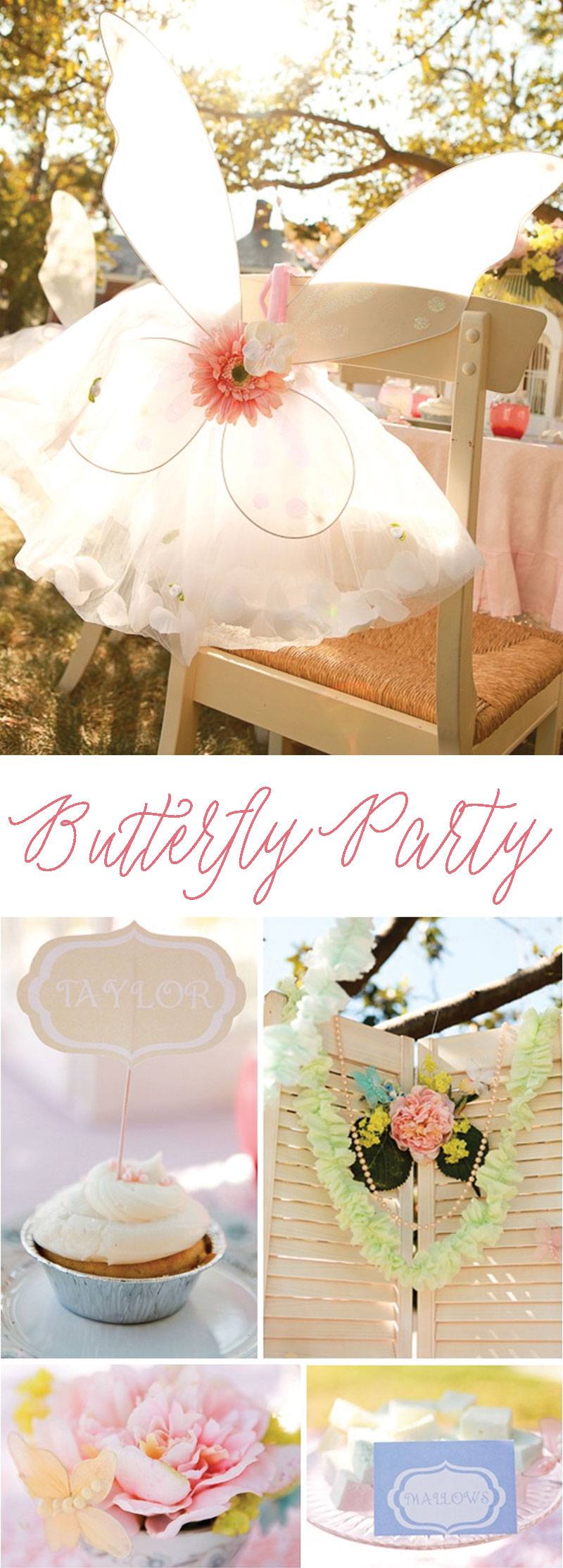 Vintage Butterfly Party by Lindi Haws of Love The Day
