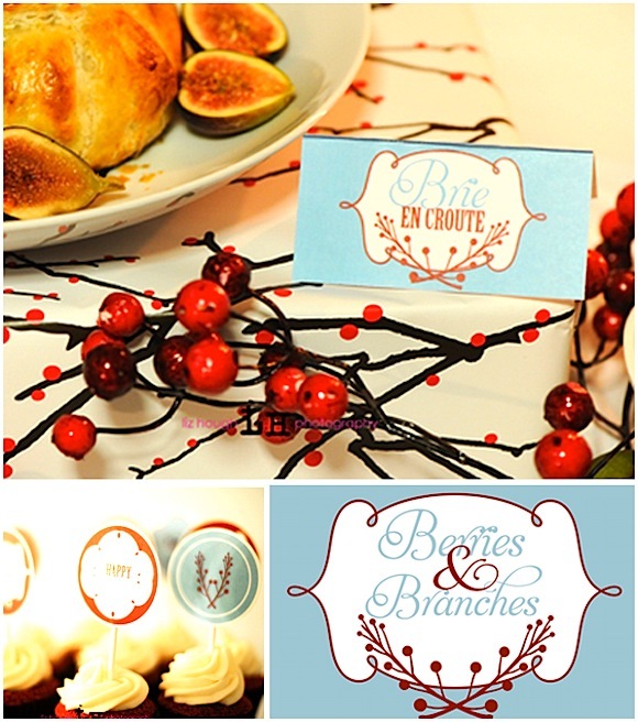 Berries & Branches Christmas Party Feature