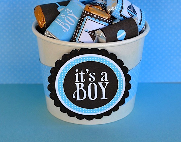 'Oh Boy' Baby Shower Printables by Love The Day