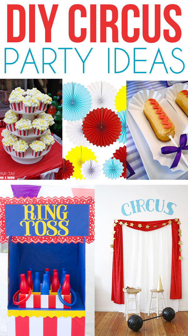 Circus Party Ideas by Lindi Haws of Love The Day