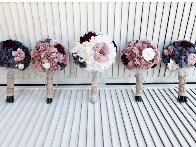 DIY Fabric Wedding Feature