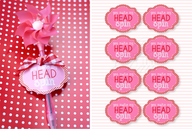 You Make My Head Spin Valentine Idea by Love The Day