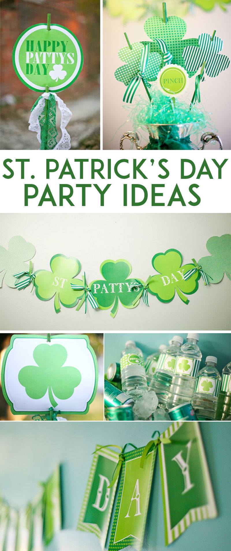 FREE St. Patrick's Day Party Printable by Love The Day