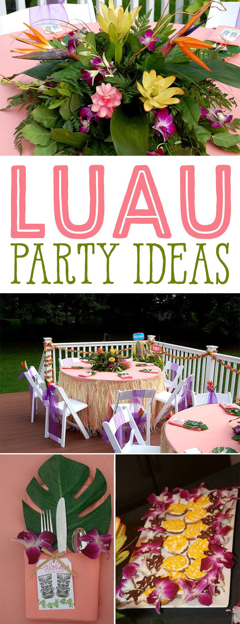 Luau Birthday Party Ideas on Love The Day