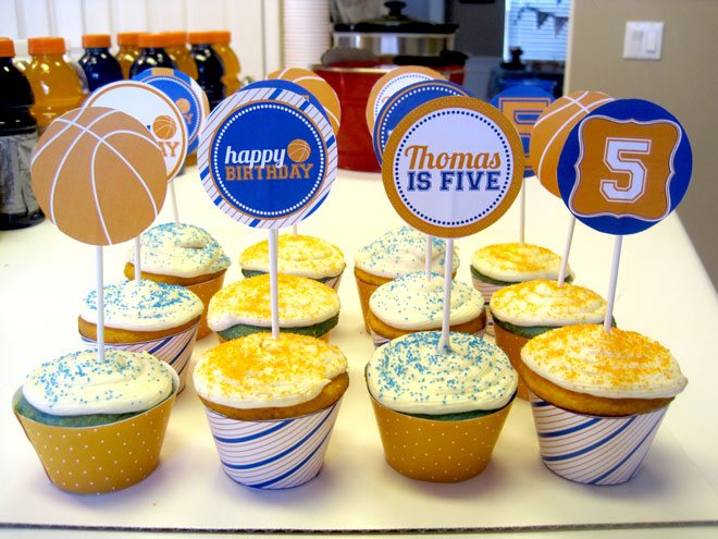 Love The Day Customer Parties:: Basketball Birthday Party Feature