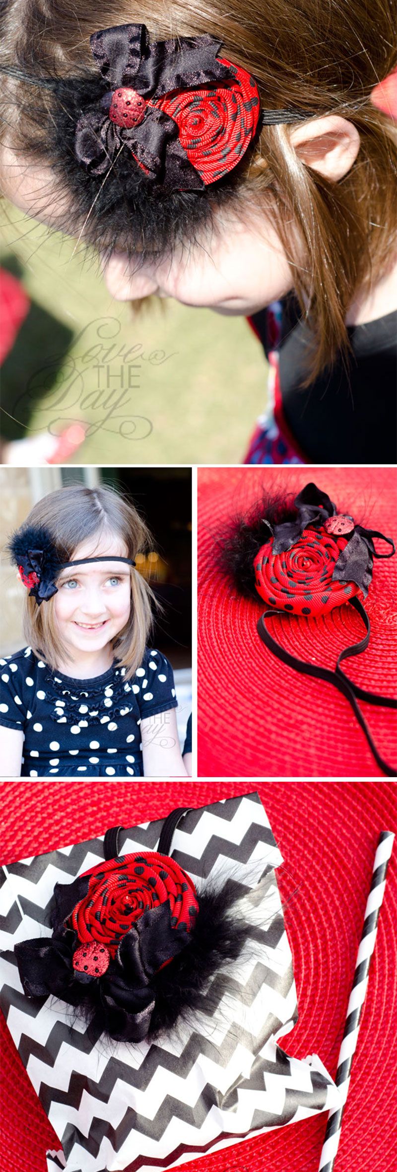 Ladybug Party Favors by Lindi Haws of Love The Day