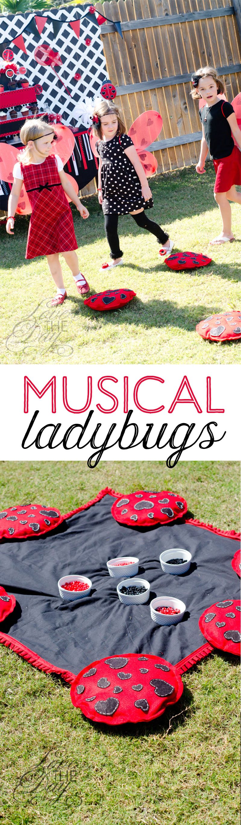 Ladybug Party Games by Lindi Haws of Love The Day