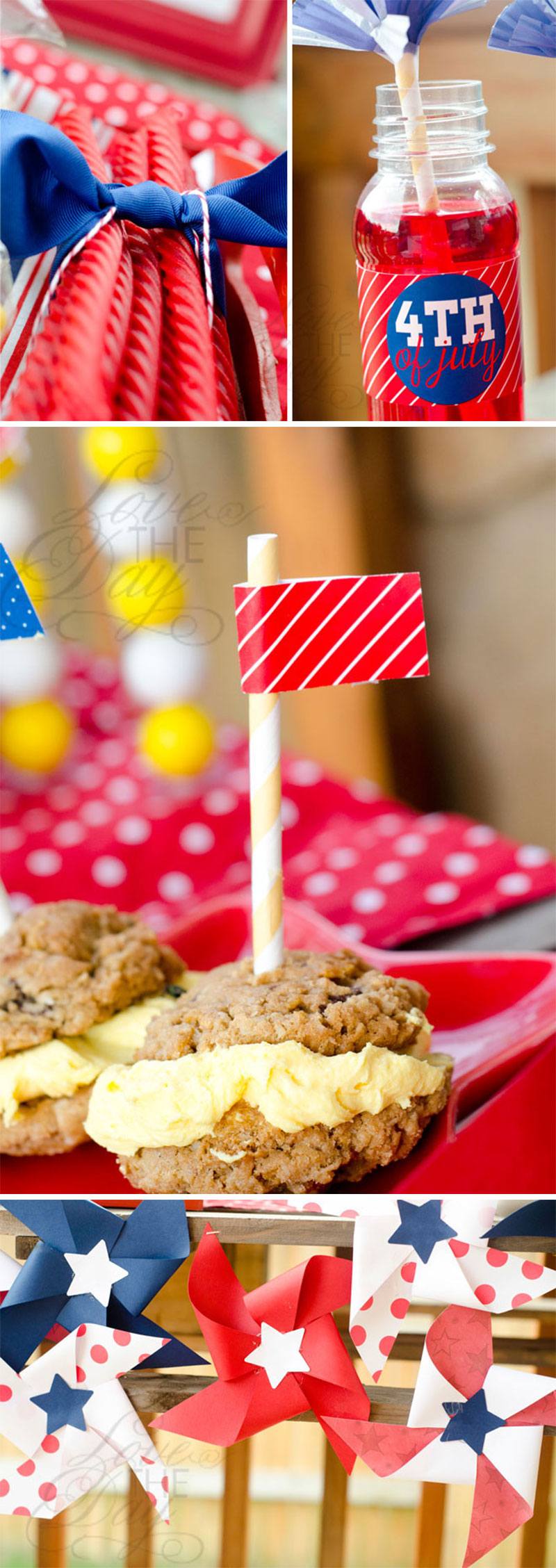 Celebrate the 4th of July Birthday Party