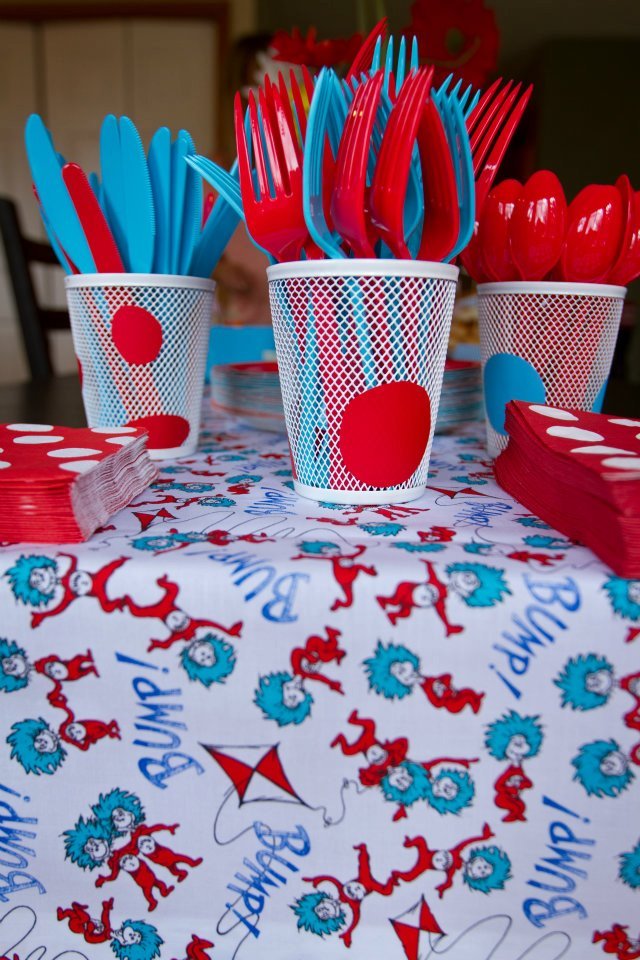 dr seuss birthday party pin the hat on the cat game