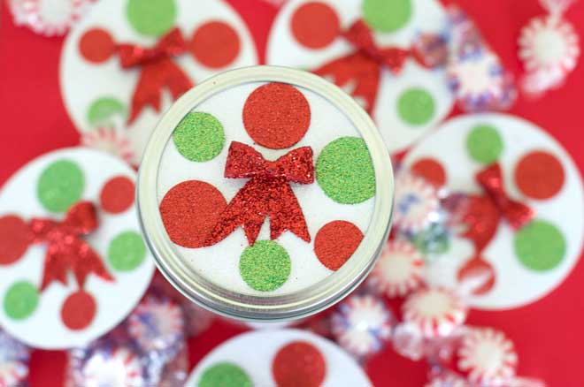 Christmas At Sew Love The Day:: Mason Jar Toppers