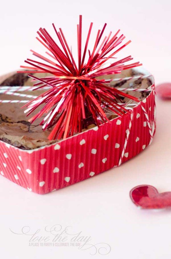 Disposable Valentine Baking Pans:: Love The Day Favorites
