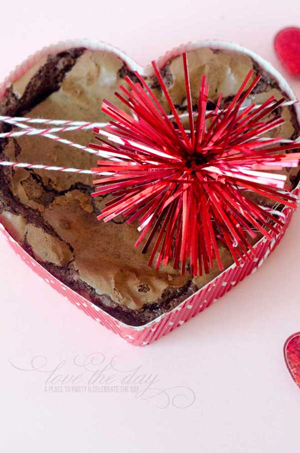 Disposable Valentine Baking Pans:: Love The Day Favorites