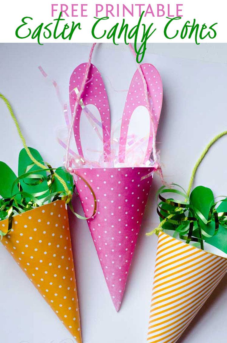 Easter Candy Cones by Lindi Haws