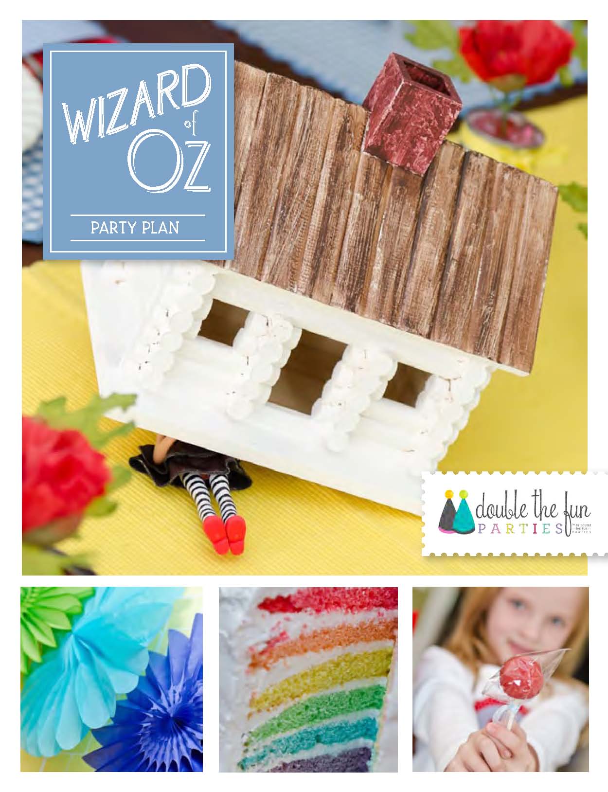 DFP Wizard of Oz Party Plan Cover