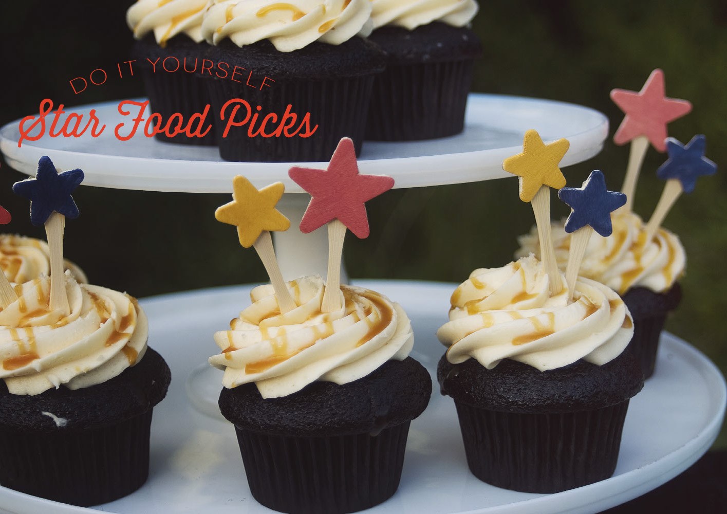 Star Cupcake Toppers