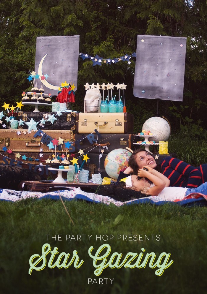 A Stargazing Party put on by a handful of diy and party bloggers. 