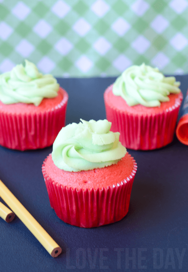 Back To School Apple Cupcakes by Love The Day