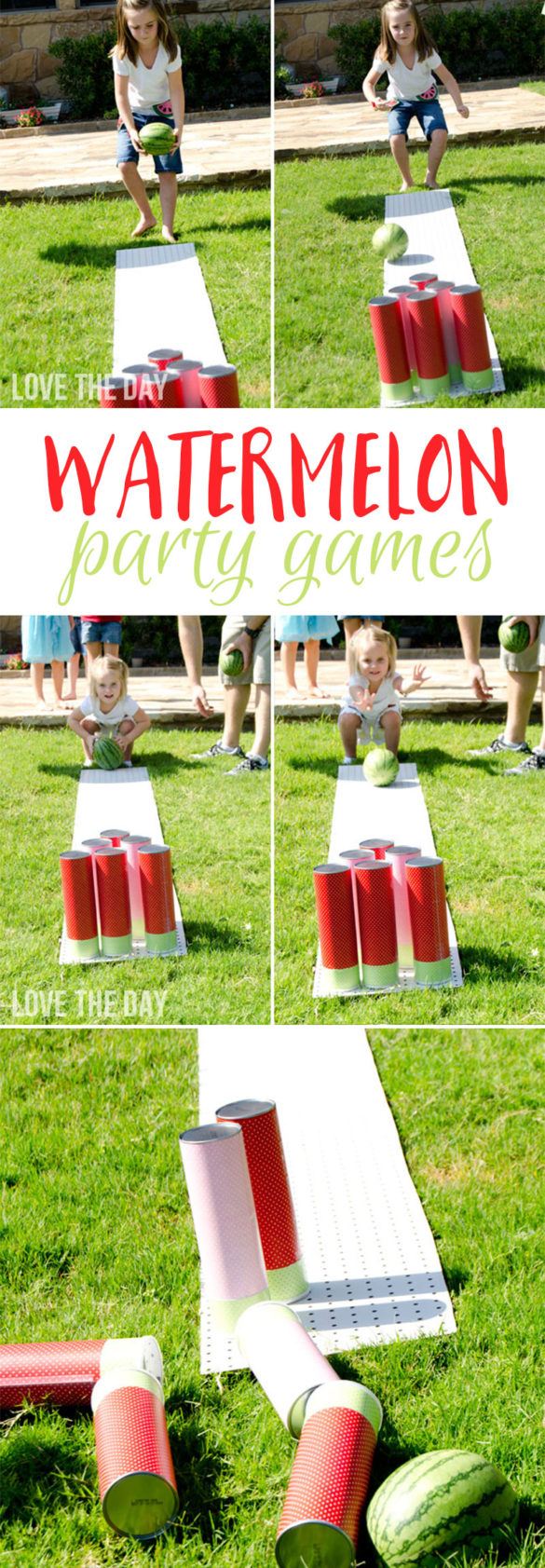 Watermelon Party Activities, Games and Crafts by Love The Day