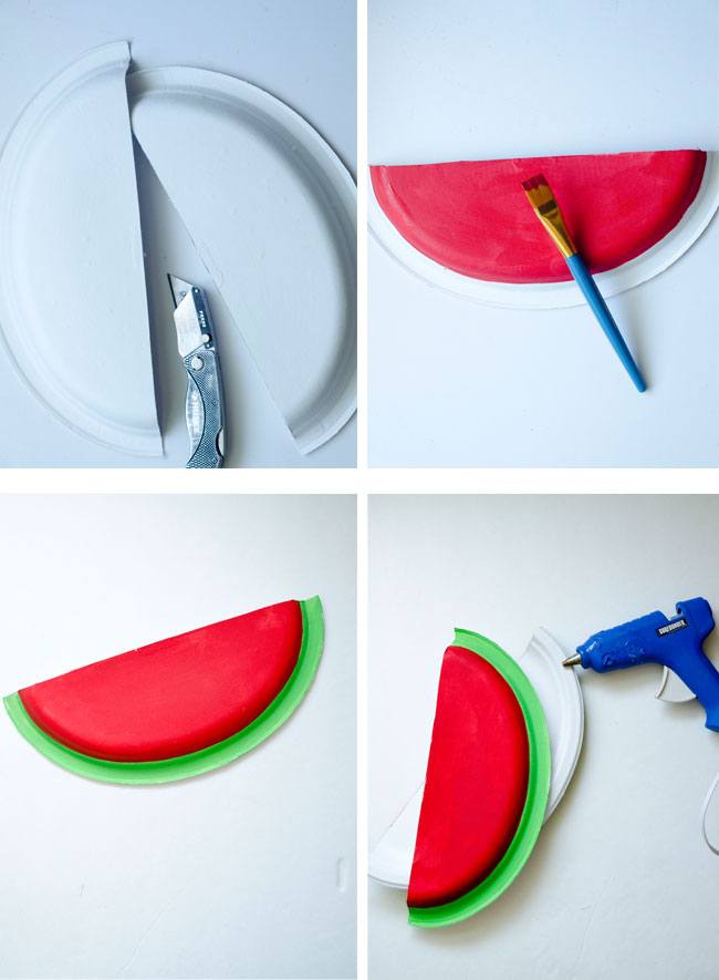 DIY Chinet Watermelon Purse Tutorial by Love The Day