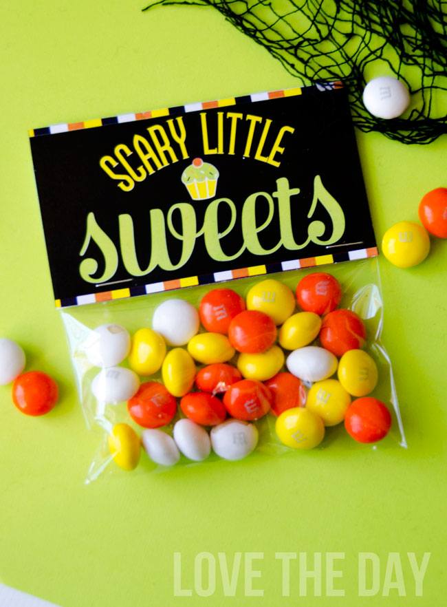 Halloween printable party:: trick or sweets by love the day