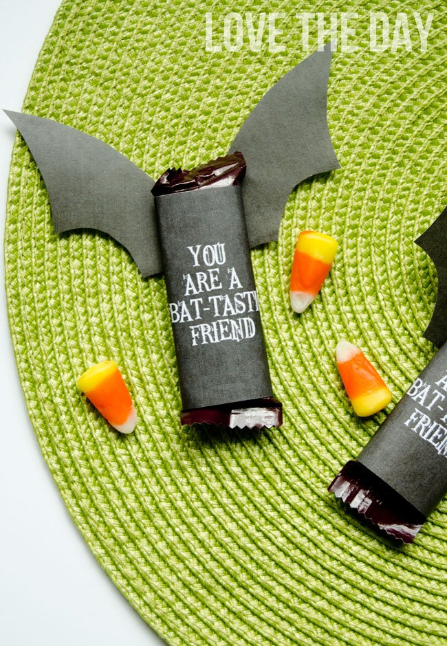 Bat-tastic free printable halloween gift tags by love the day