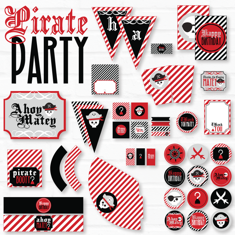 Pirate dessert table feature:: customer party