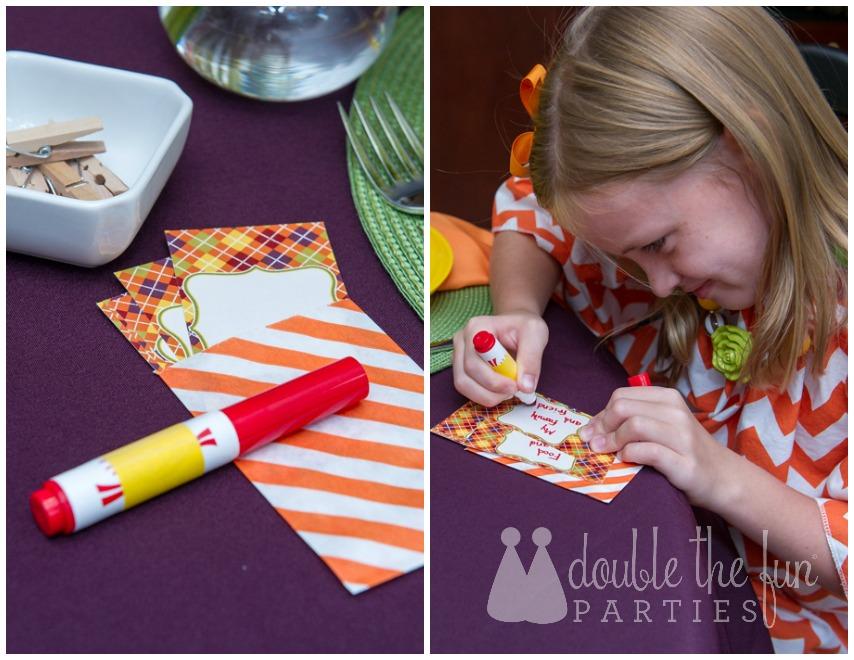 Thanksgiving Dessert Table by Double Fun The Parties with Printables by Love The Day