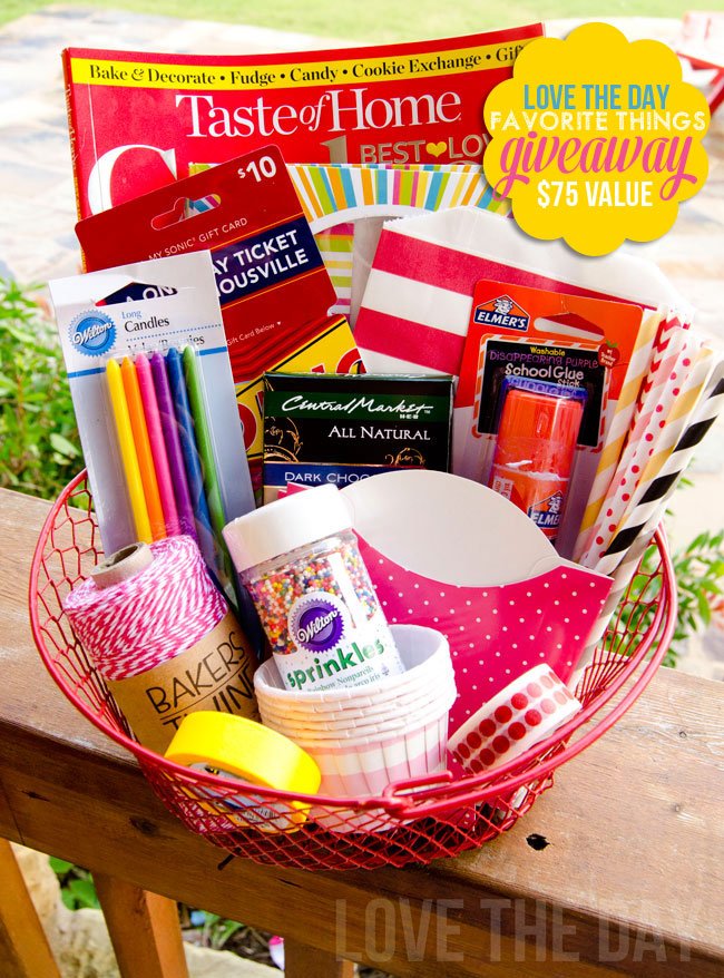 Love The Day Favorite Things GIVEAWAY:: Blog Hop