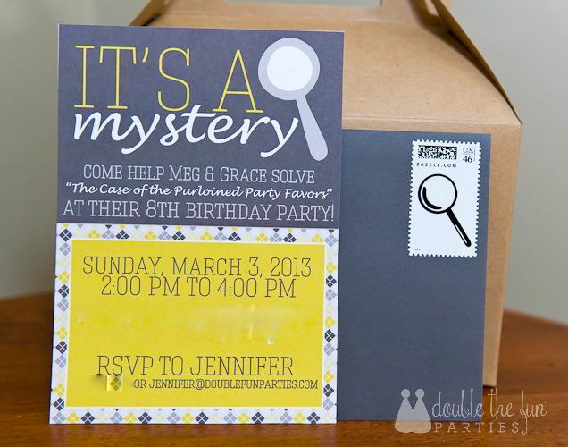 Nancy Drew Party Invitations by Love The Day
