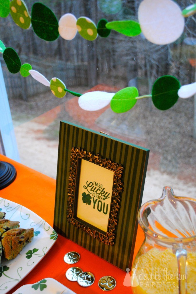 St. Patrick's Day Breakfast by Double The Fun Parties with Love The Day printables