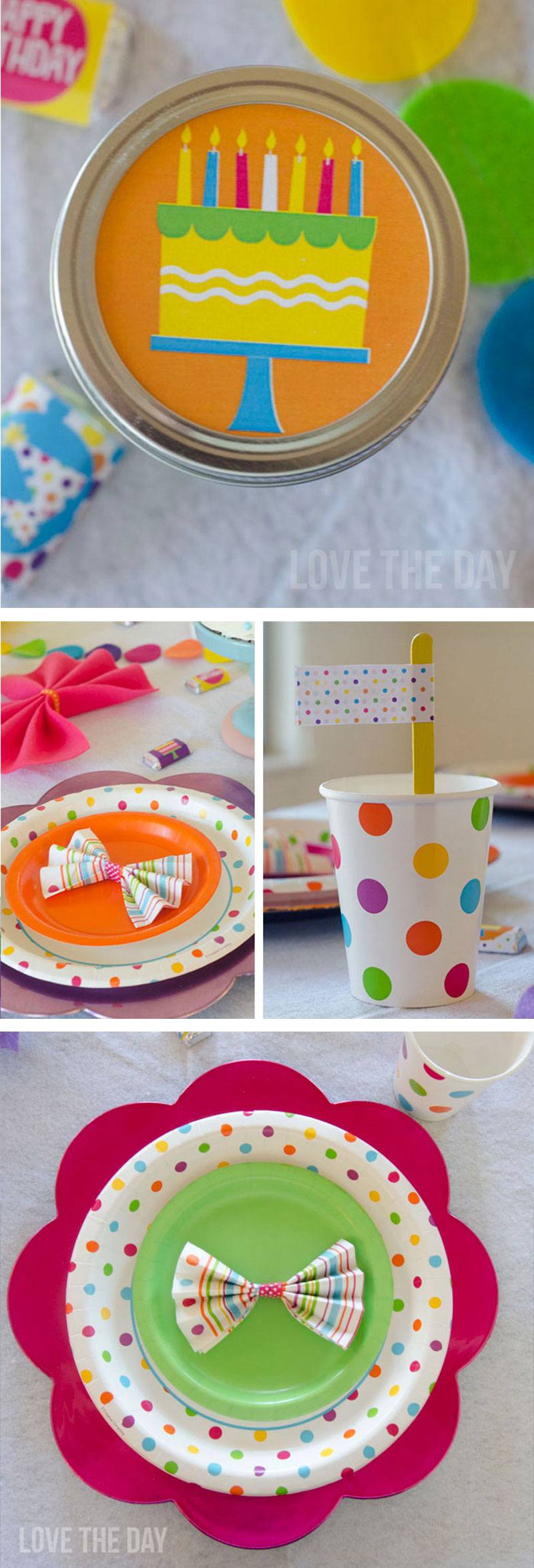 Polka Dot Party Ideas by Lindi Haws of Love The Day