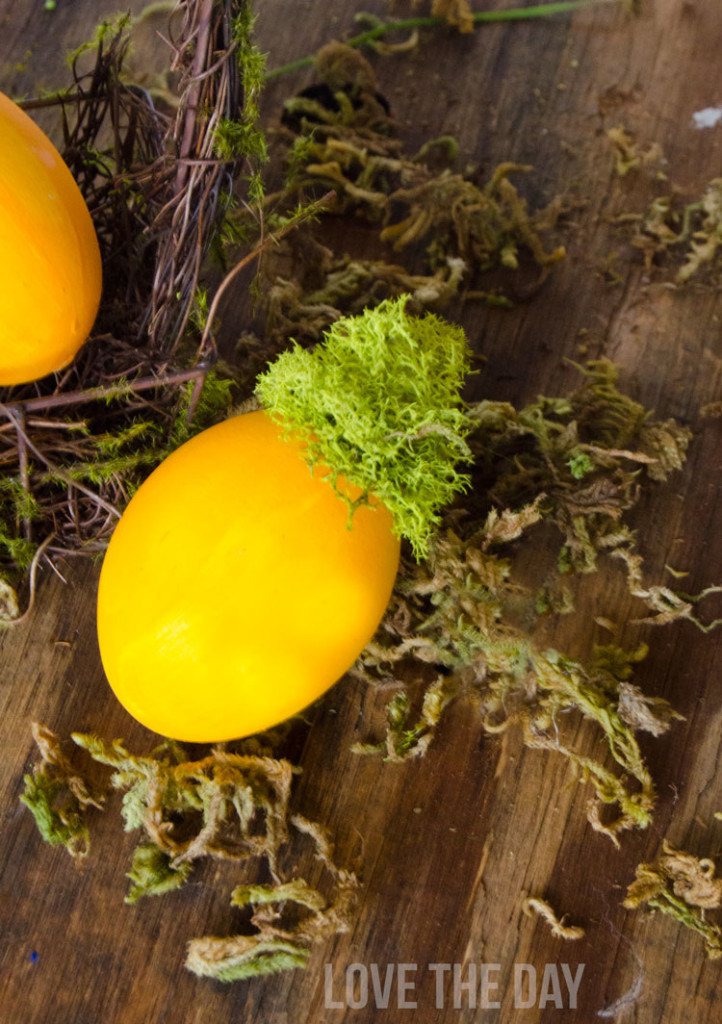 DIY Carrot Easter Eggs by Love The Day