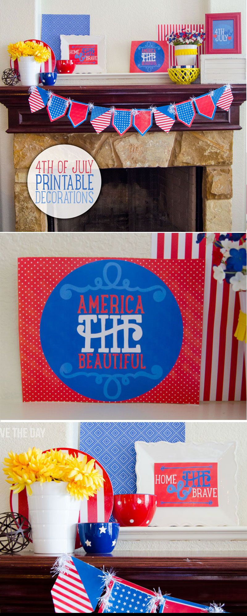 4th Of July Printables by Love The Day