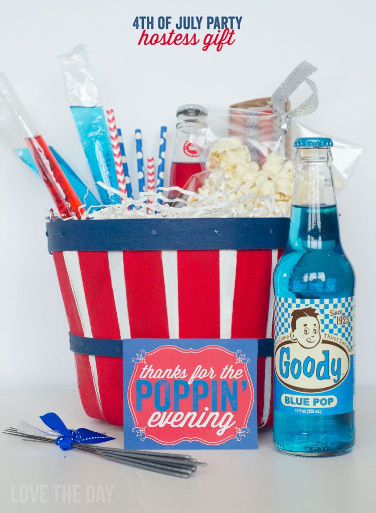 Hostess Gift Basket with Michaels & FREE Printable by Love The Day