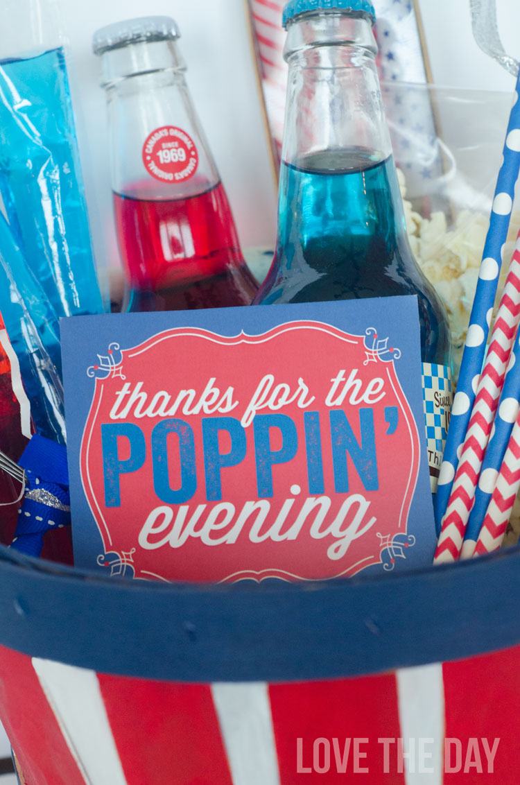 Hostess Gift Basket with Michaels & FREE Printable by Love The Day