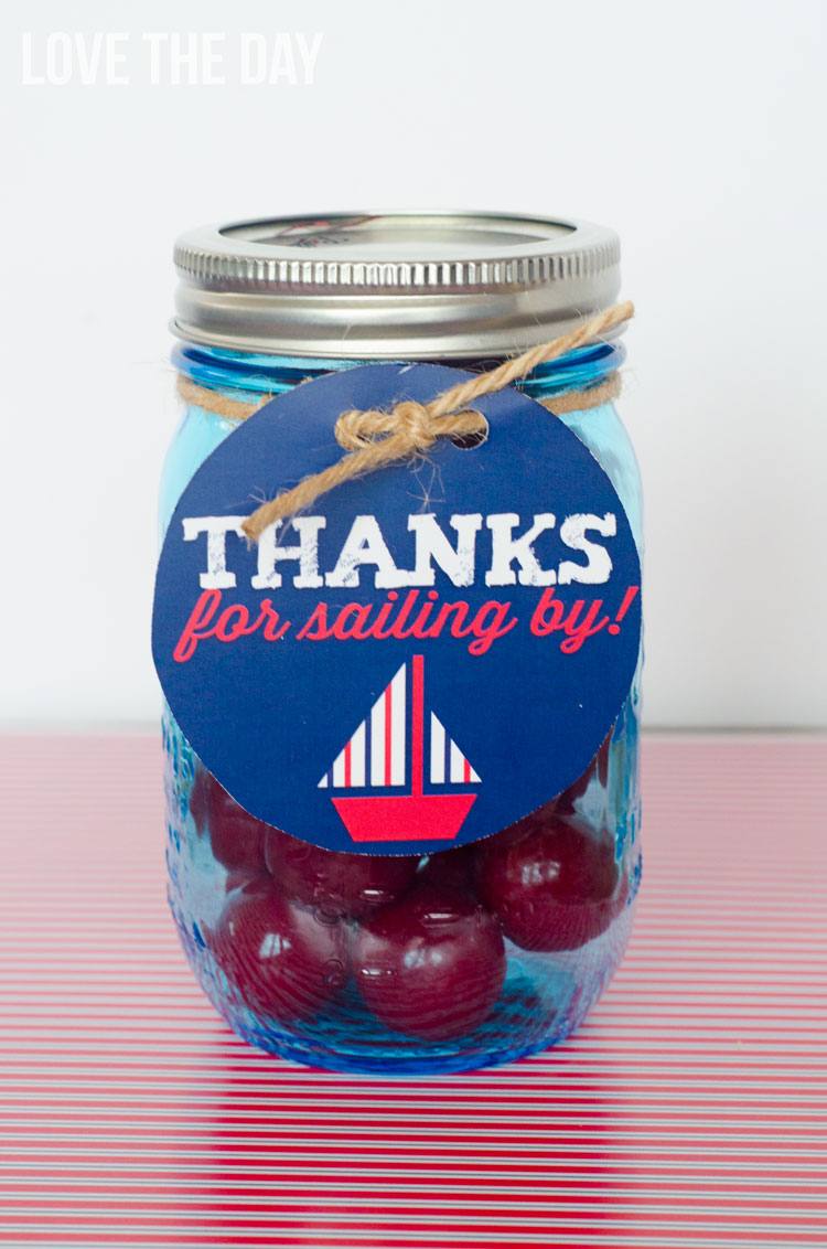 Boy Baby Shower Idea - A Nautical Baby Shower by Love The Day
