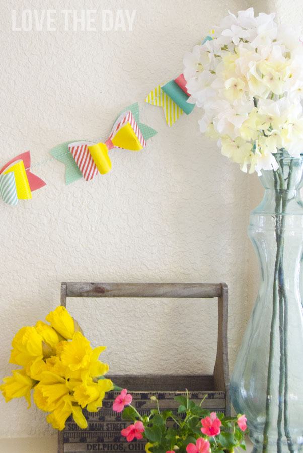 How To Make A Bow Out Of Paper:: Tutorial & Free Printable by Love The Day