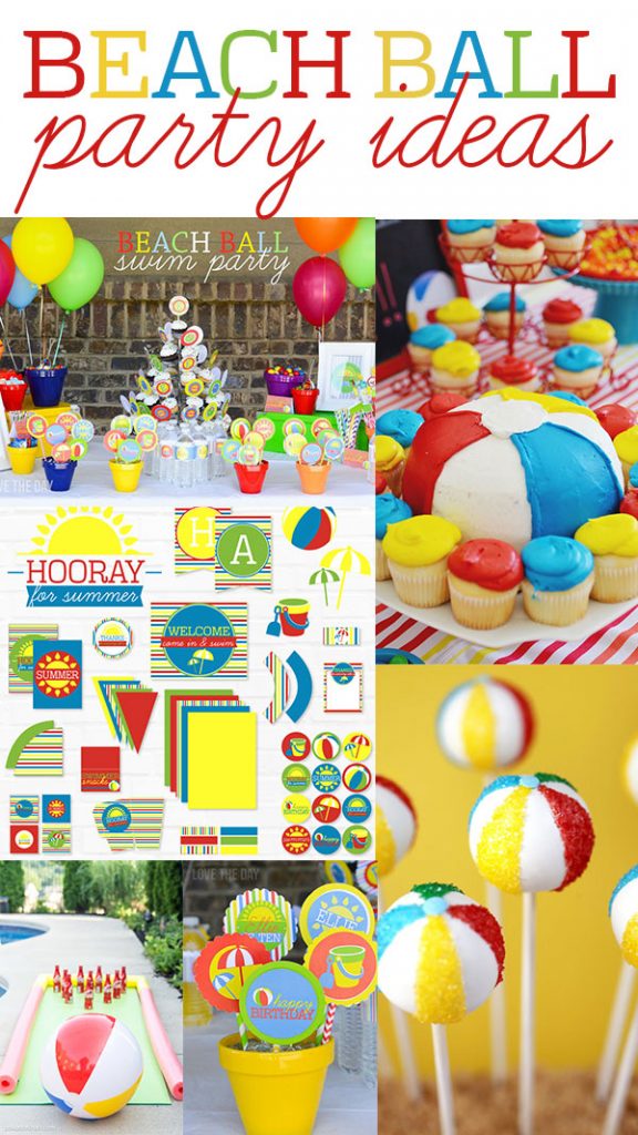 Beach Ball Birthday Party Ideas on Love The Day by Love The Day