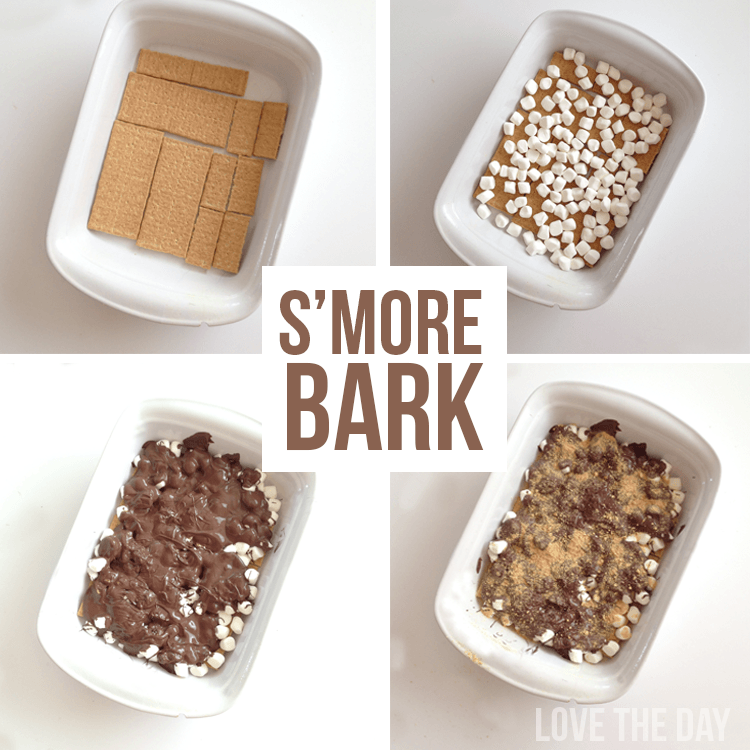 Back To School Indoor S'more Bark Recipe