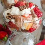 Strawberry & chocolate mousse trifle recipe