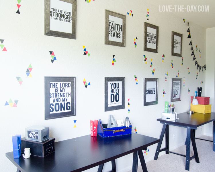 Playroom Reveal with Wallternatives by Love The Day