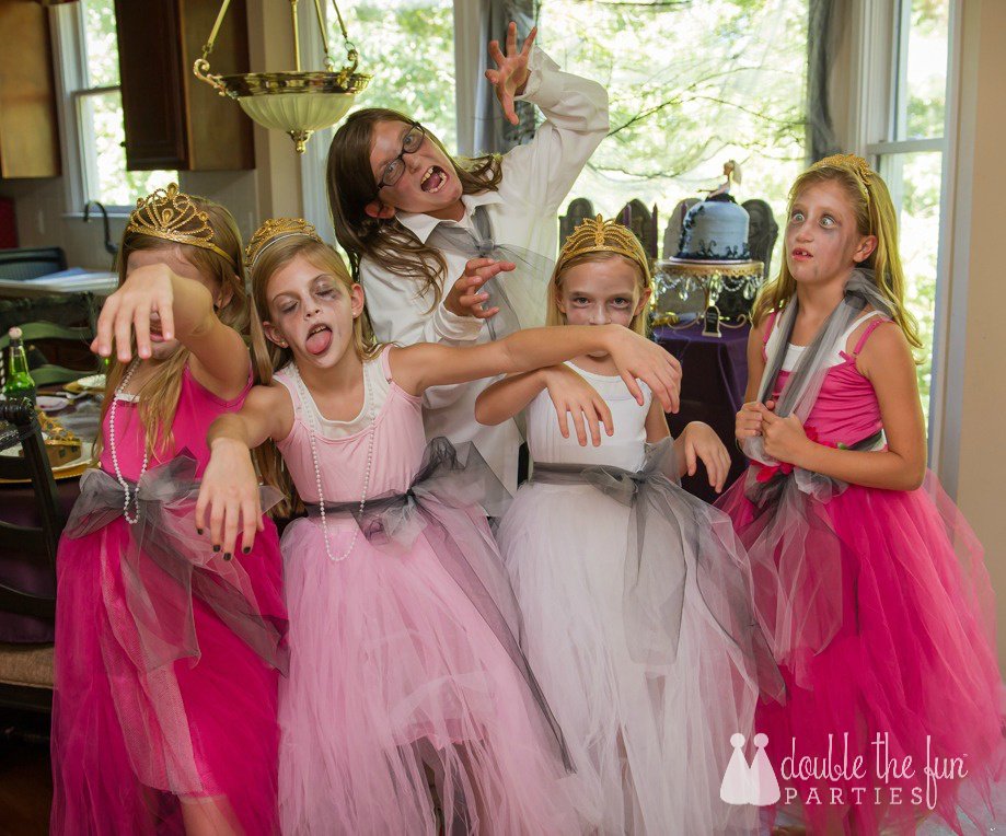 Zombie Princess Party by Double The Fun Parties