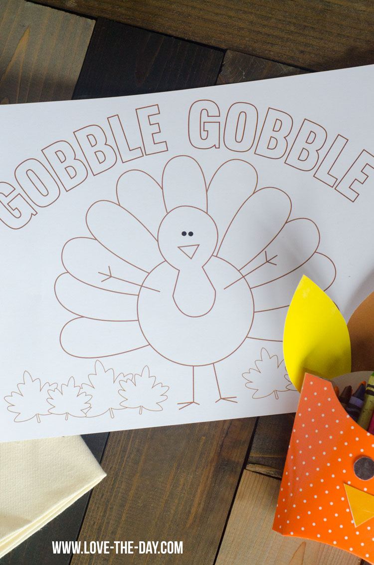 thanksgiving Coloring Pages by Love The Day