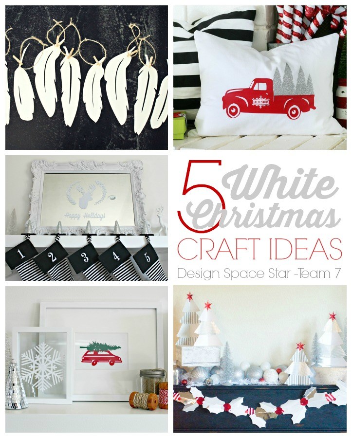 White-Christmas-Cricut-Design-Space