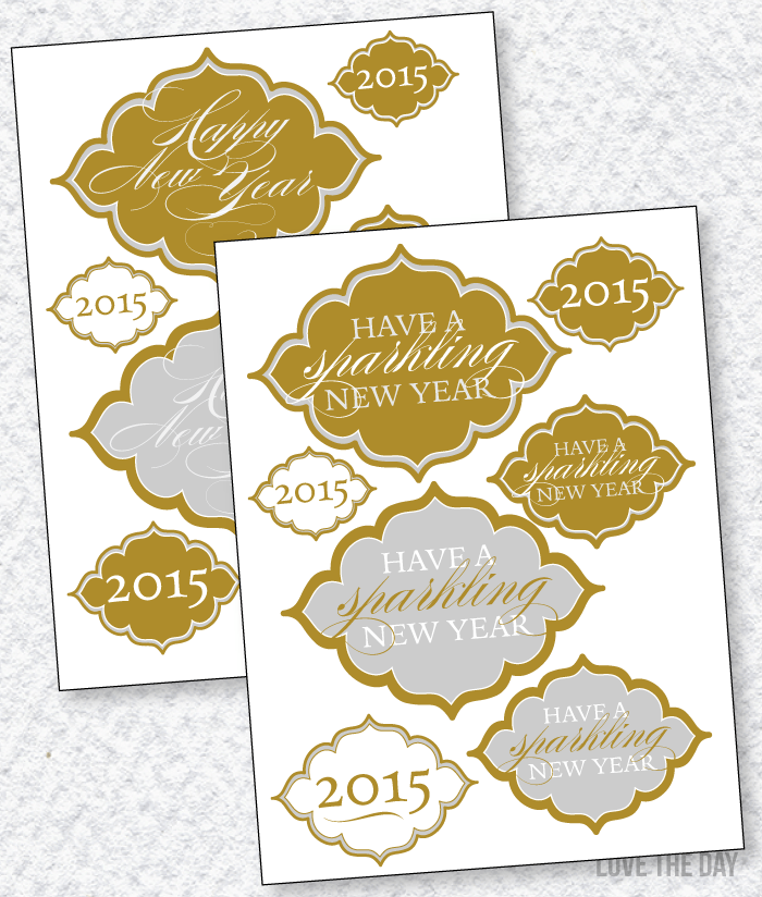 FREE New Years PRINTABLE by Love The Day