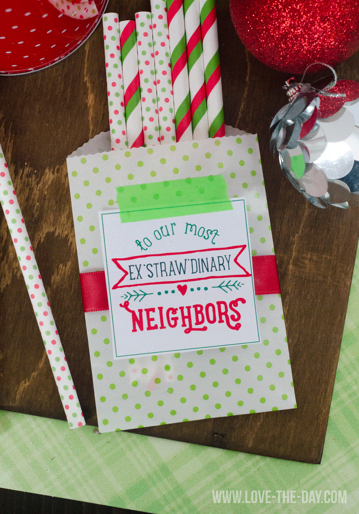 Christmas Neighbor Gift Idea by Love The Day
