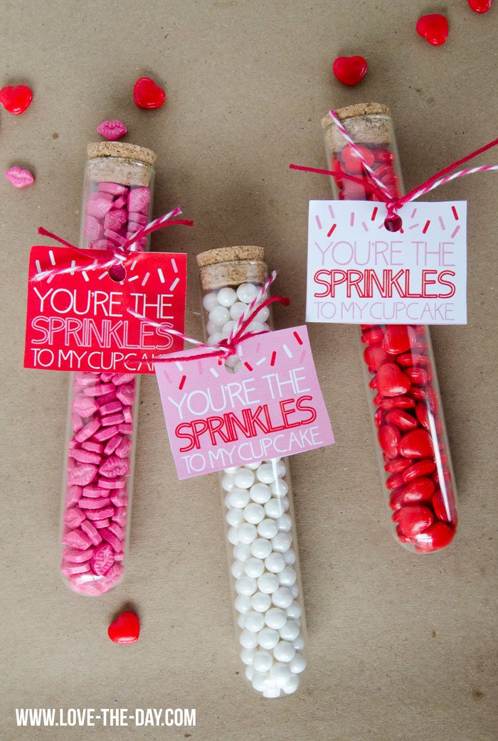 'You're The Sprinkles To My Cupcake' FREE Valentine Printable by Love The Day