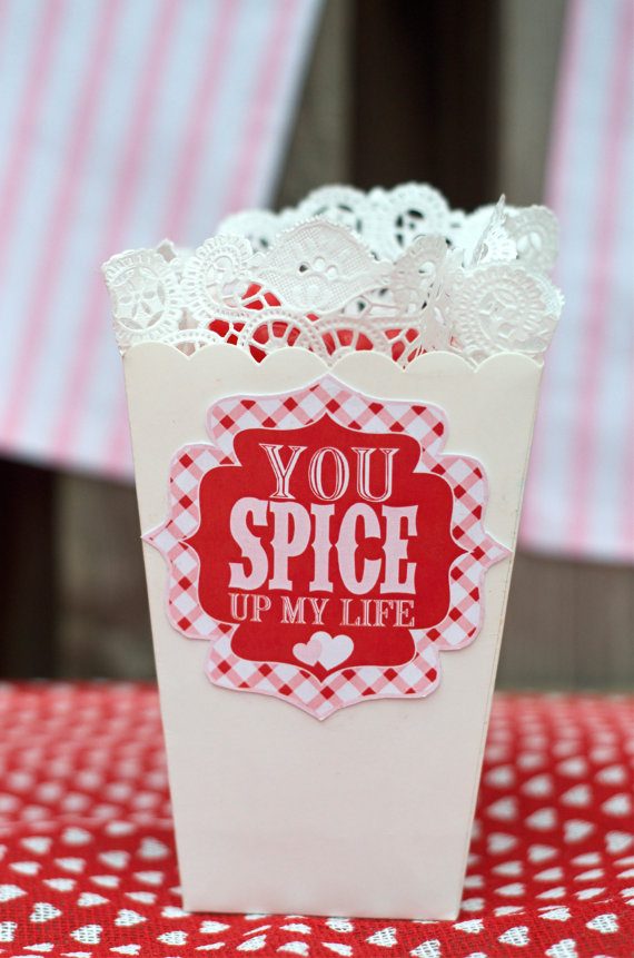 You spice up my life valentine printable (instant download)